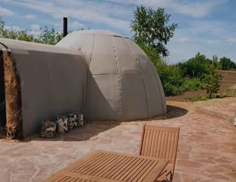Бани на базе отдыха Номад СПА, в Астане, Кояндинское водохранилище |  | 101sauna.kz