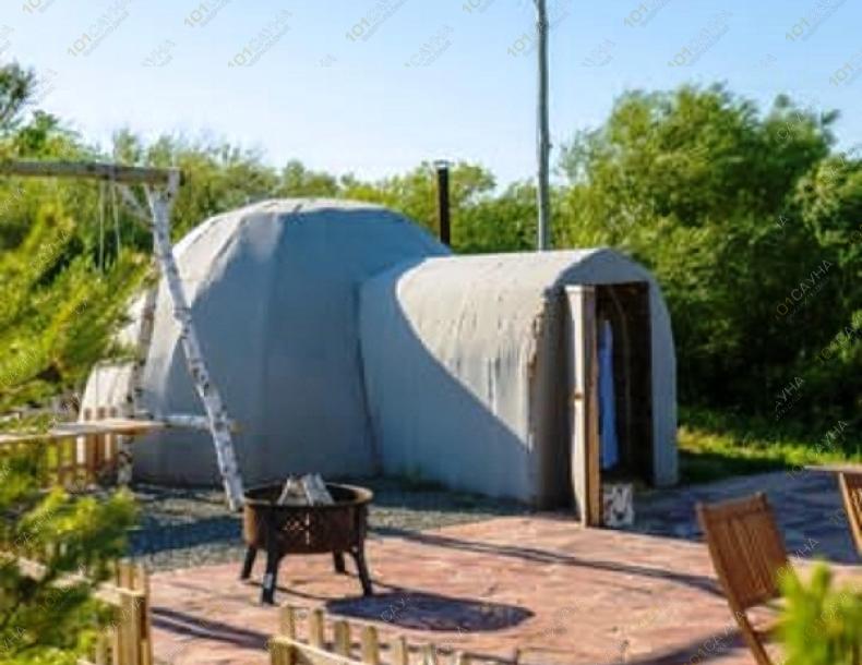 Бани на базе отдыха Номад СПА, в Астане, Кояндинское водохранилище |  | 101sauna.kz